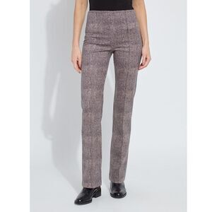 Lysse Elysse Plush Plaid Neoprene Pants Size Medium New